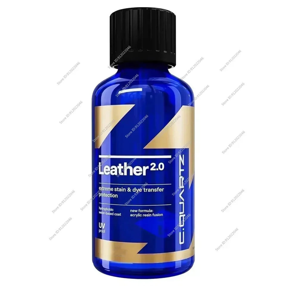 CAR CQUARTZ Leather 2 0 Hydrophobic Oil Phobic Safe Resistance UV