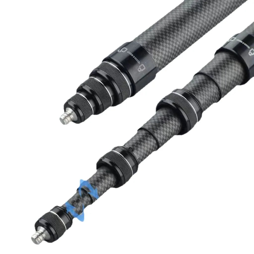 Carbon Fiber Invisible Selfie Stick 1.2M–3M | DJI Insta360