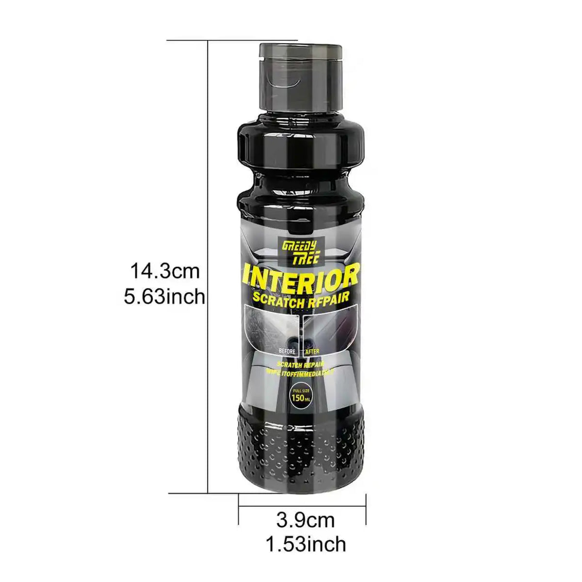 Car Interior Scratch Repair Kit – Plastic Restorer & Wax