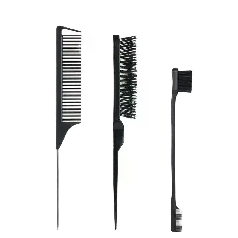 Anti-Static Rat Tail Comb Steel Pin – Pro Salon Styling Set