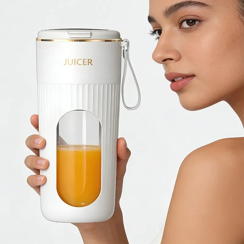 Portable Mini USB Electric Juicer – Stainless Steel Blender