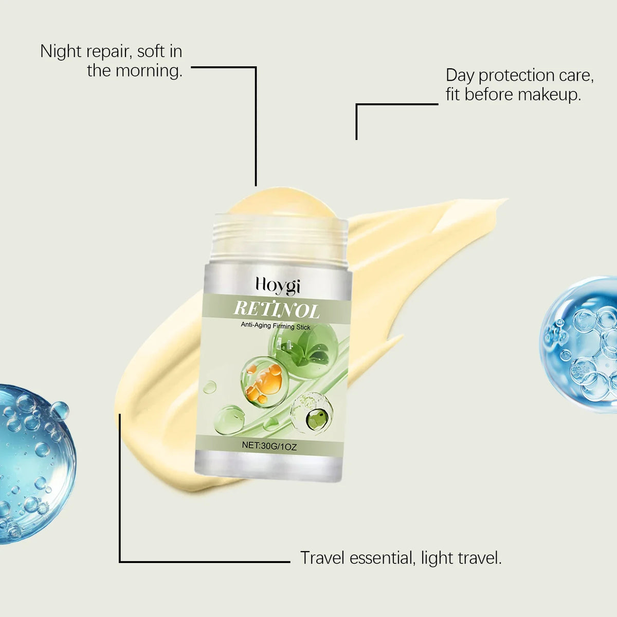 Hoygi Firming Serum Stick – Anti-Aging, Collagen & Hydration
