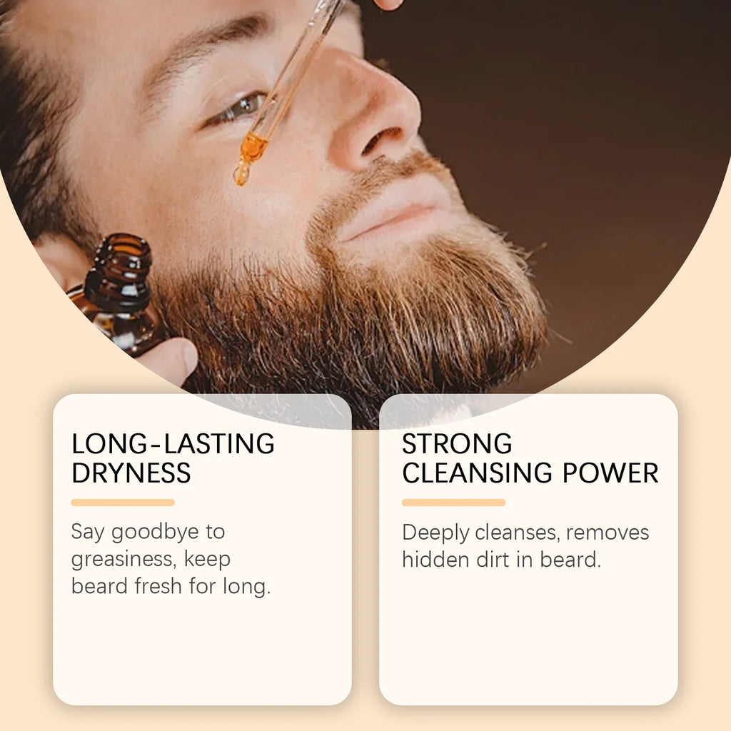 Men's Beard Oil – Argan & Mineral Oil Daily Moisturizer 30ml