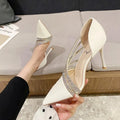 Women's Pointed Toe High Heel Pumps – Elegant Evening Shoes