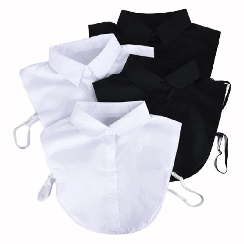 Detachable Fake Collar – Removable Lapel Accessory Women & Men