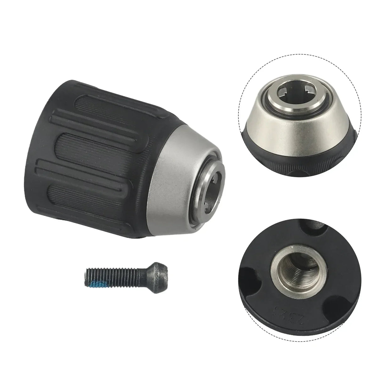 1/2" Keyless Drill Chuck N472497 & Screw for DCD771 DCD777