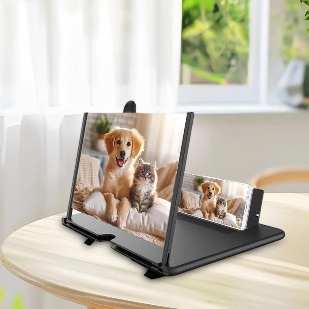 3D HD Phone Screen Magnifier – Desktop Amplifier for Movies