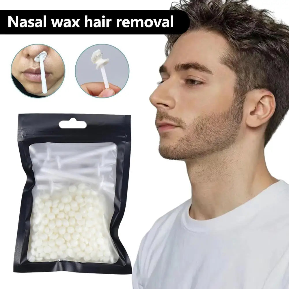 25 Nose Wax Painless Ear Hair Removal Sticks Cleaning Tool Men Women