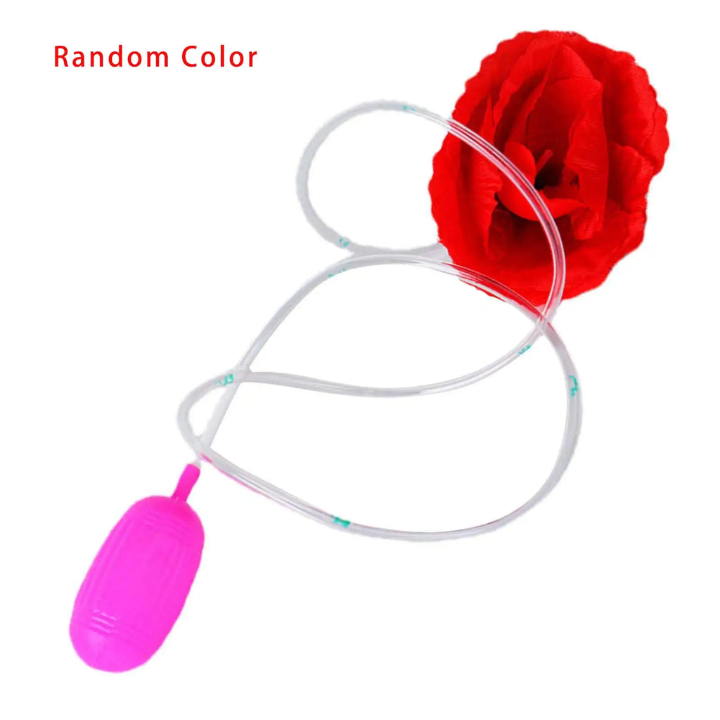 Random Lovely Trick Funny Joke Prank Toys Water Squirt Rose Clown