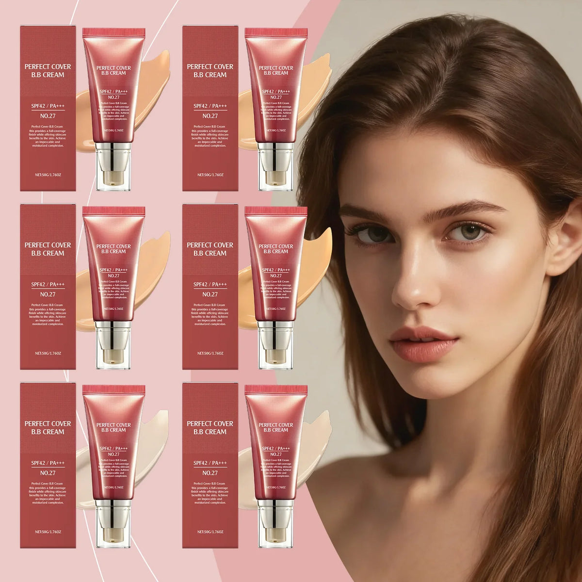 Perfect Cover BB Cream – Full Coverage, Oil Control & Brightening