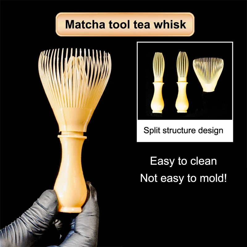 Traditional Matcha Whisk Reusable Resin Chasen Dishwasher Safe