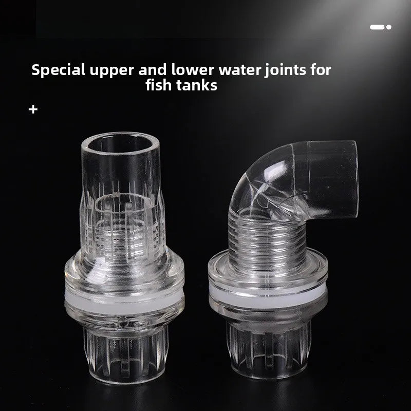 Acrylic Pipe Fittings – Elbow, Tee & End Cap | Fish Tank