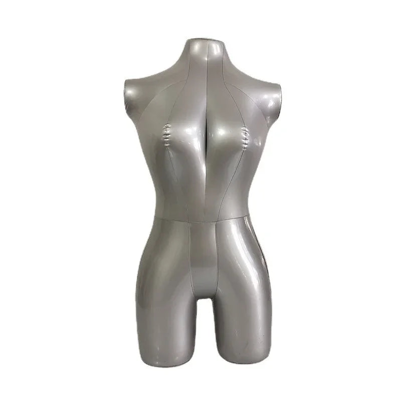 Inflatable Female Torso Mannequin | Half Body Clothing Display