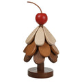 Christmas Tree Wooden Trivet Mat – Heat-Resistant Pot Holder