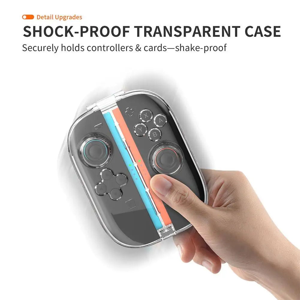 Transparent PC Case for Nintendo Switch 2 Joy-Con Controllers
