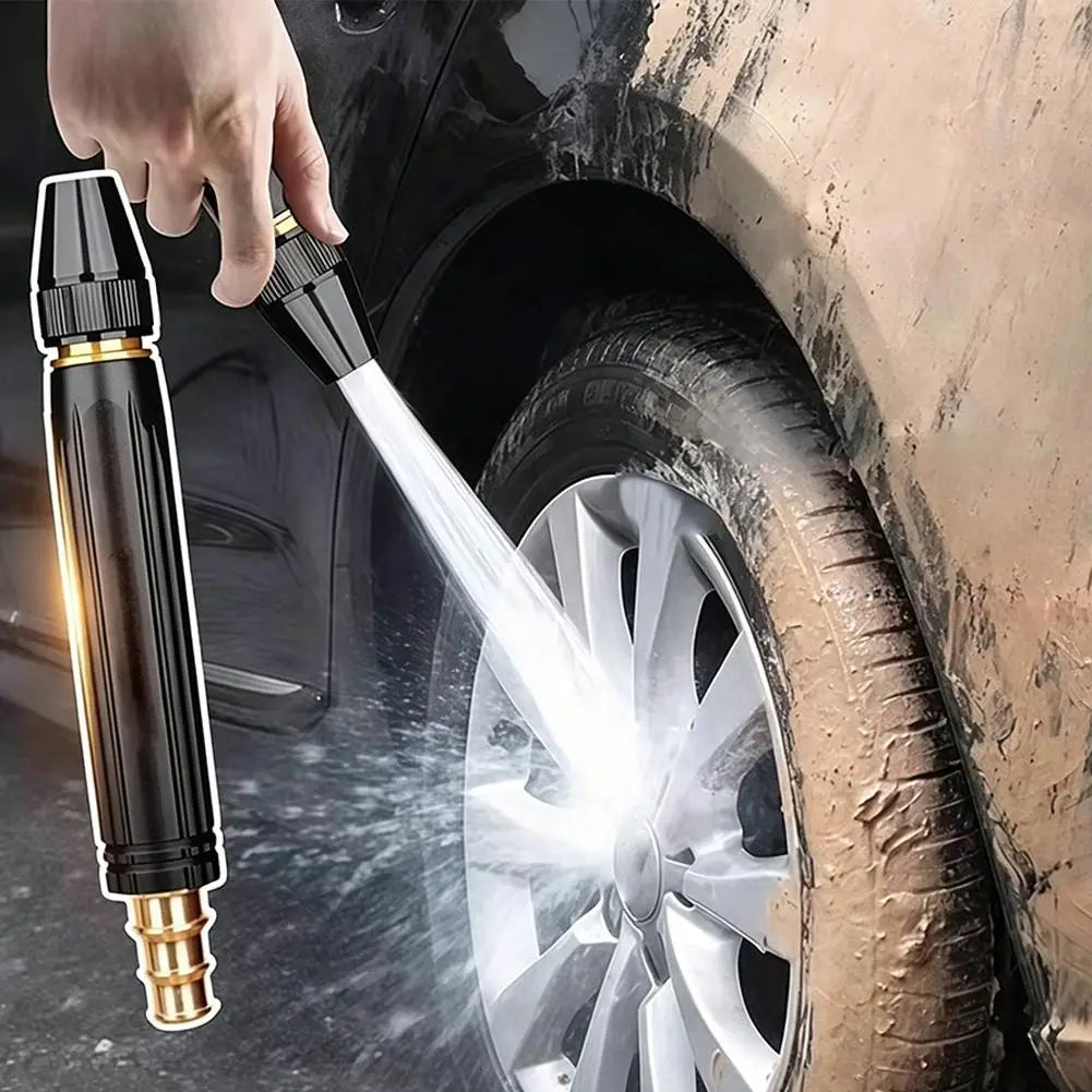 High-pressure Water Pipe Spray Hose Metal Nozzle Garden Lawn Wash