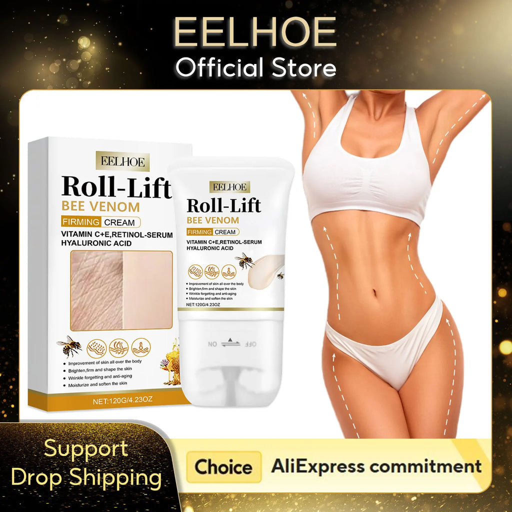 EELHOE Bee Venom Firming Body Cream Roller – Skin Tightening