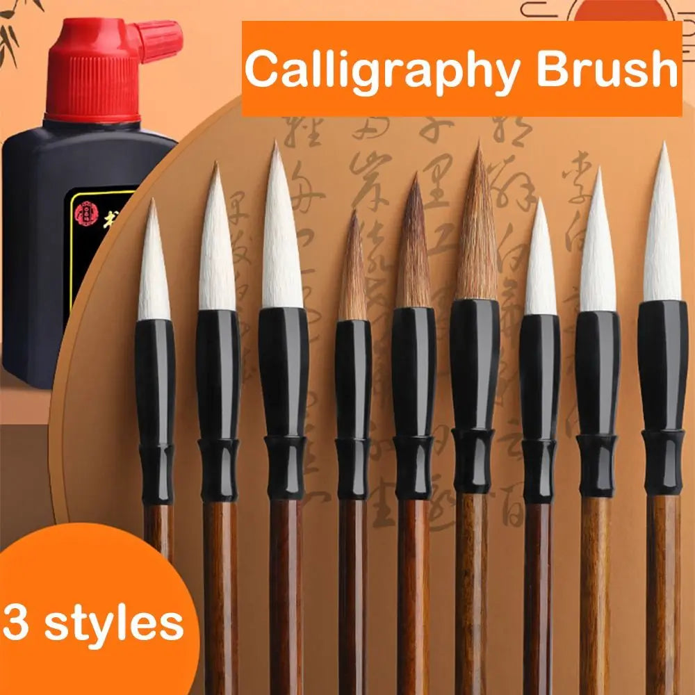 Chinese Calligraphy Brush – Wolf Hair Script & Painting Brush
