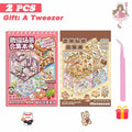 20-in-1 3D Cartoon Sticker Scene Book | DIY Creative Gift for Kids