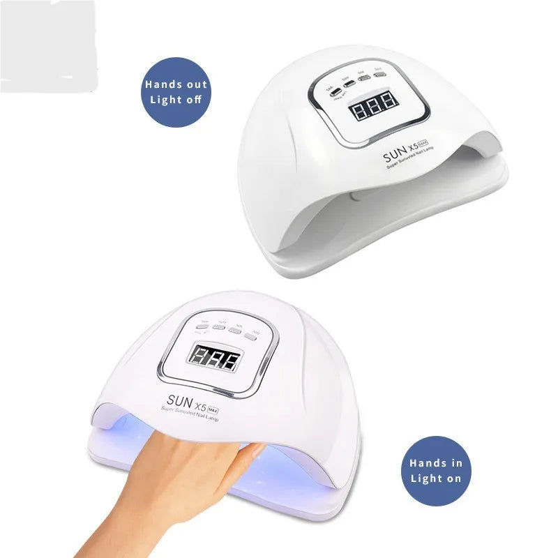 X5MAX Ultraviolet LED Nail Lamp Drying Device Polish Suitable Quick