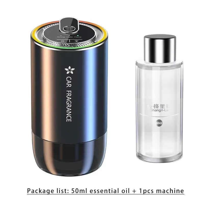 Car Aroma Diffuser LED Starry Projection Light & Humidifier