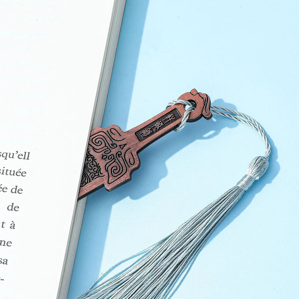 Bview Art Elegant Vintage Chinese Aesthetic Metal Bookmark Enchanting