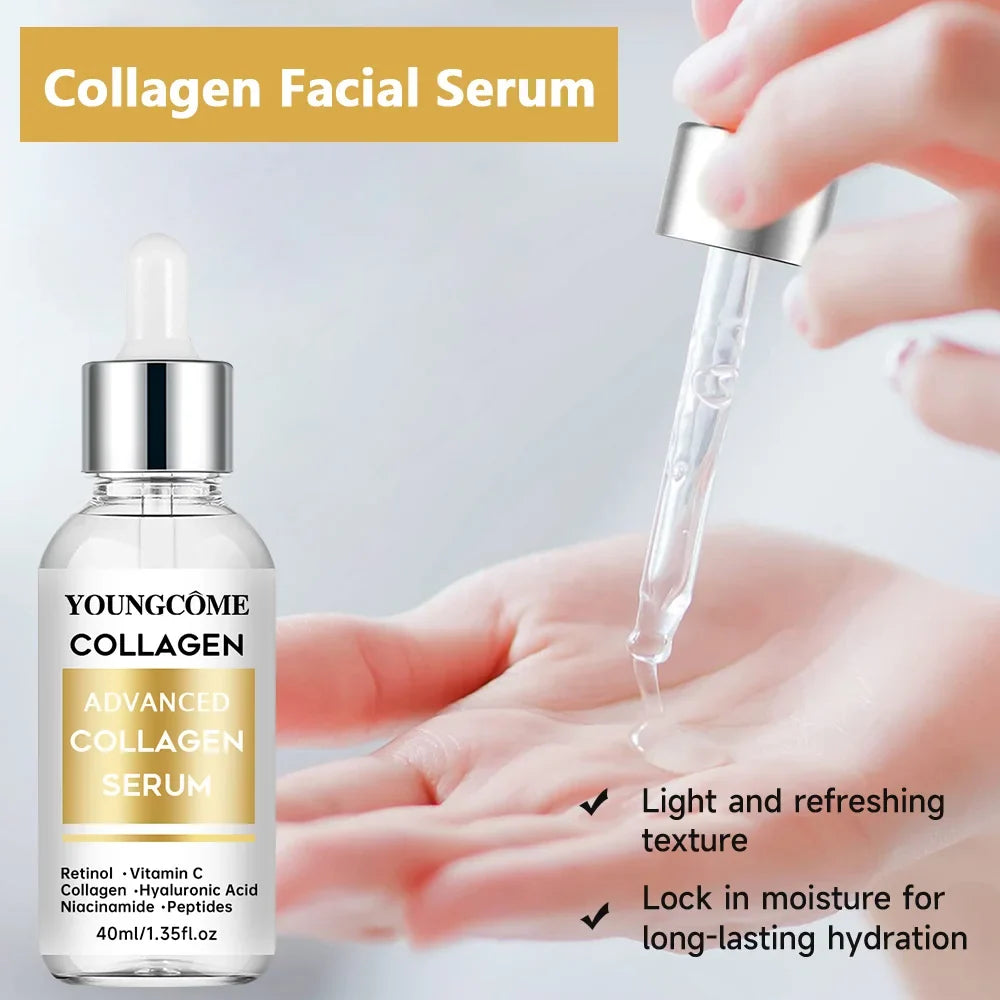 YOUNGCOME Collagen Hyaluronic Acid Face Serum – Firming