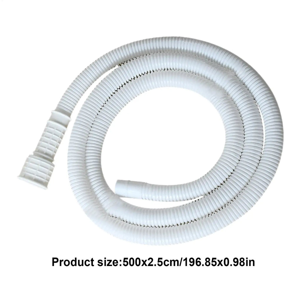 Flexible AC Drain Hose with Clamp – Leak-Proof 2–5M Pipe
