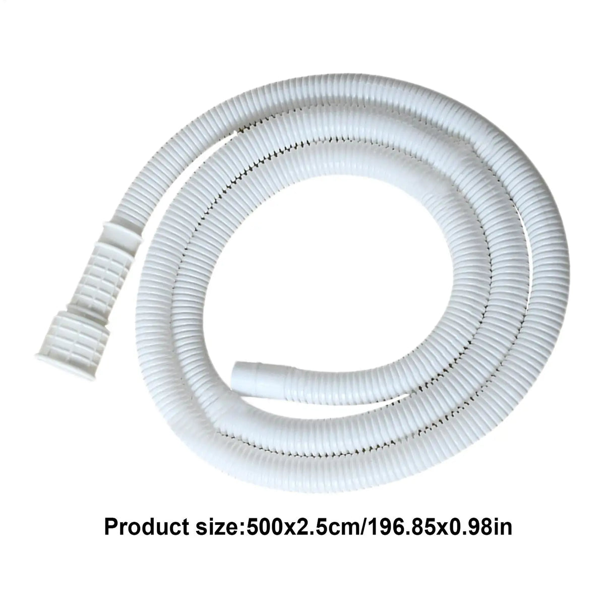 Flexible AC Drain Hose with Clamp – Leak-Proof 2–5M Pipe