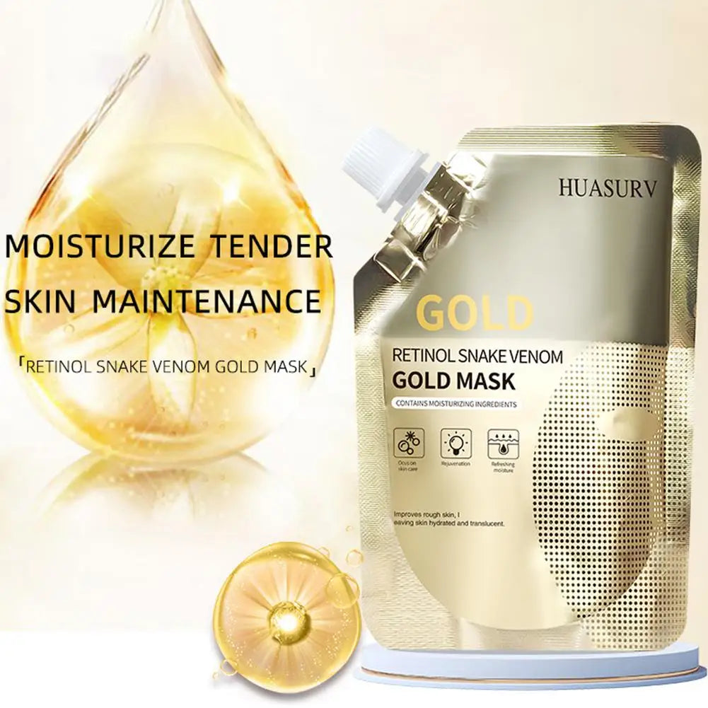 Gold Peel-Off Face Mask – Oil Control, Pore Purifying & Moisturizing
