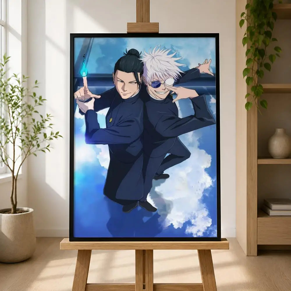 Suguru Geto Anime Poster – Waterproof Self-Adhesive Wall Art