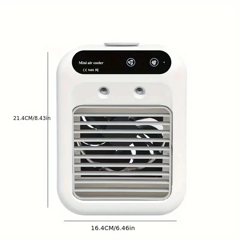 Evaporative Air Cooler Fan | Humidifier & Aromatherapy Desktop