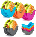 Silicone Burger Holder – Adjustable, Non-Stick & Reusable