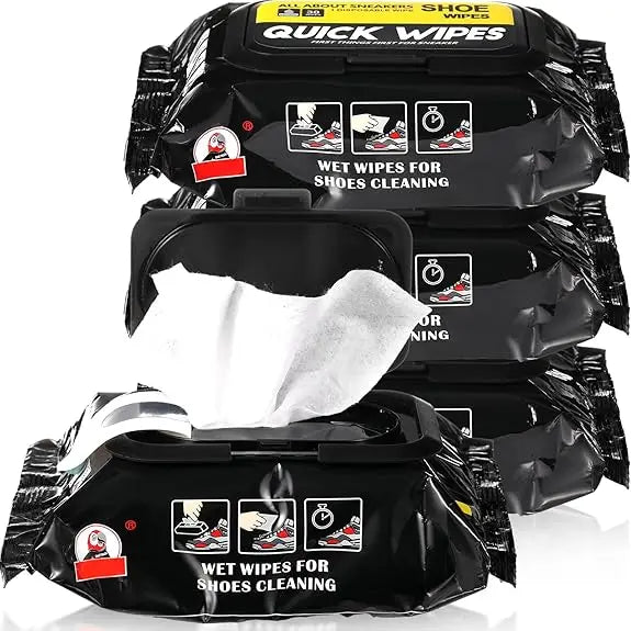 Disposable Shoe Cleaning Wipes | Sneaker Wet Wipes 12/30/80 Pack