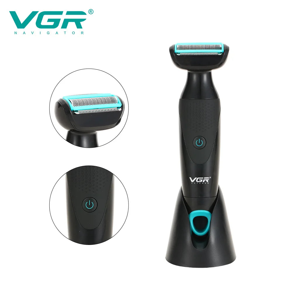 VGR V-601 2-in-1 Men's Electric Shaver & Nose Hair Trimmer