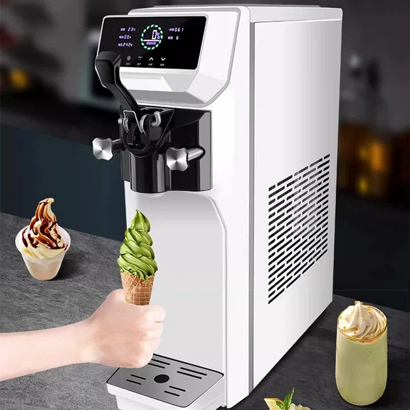 Mini Commercial Soft Ice Cream Machine 13L/H – SKF-AT1016