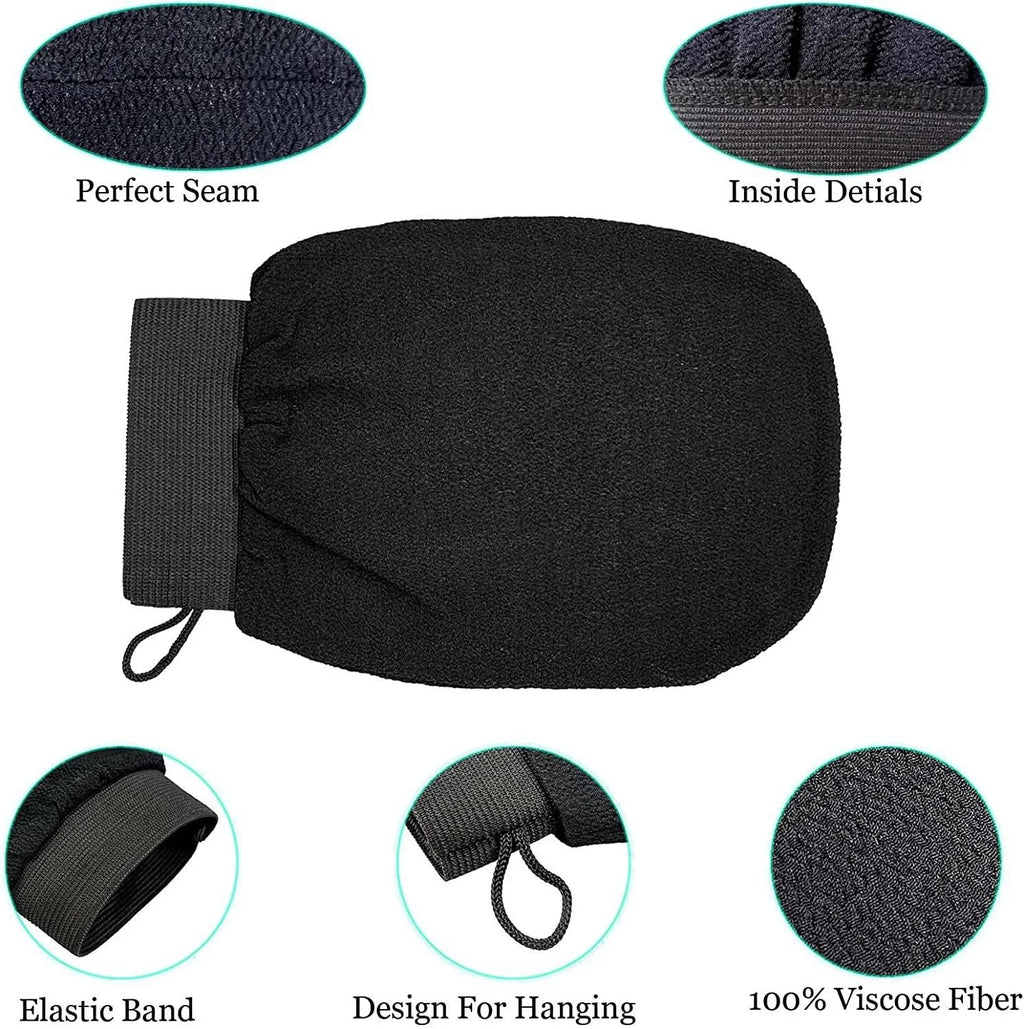 Exfoliating Bath Glove – Body & Face Deep Cleansing Scrub