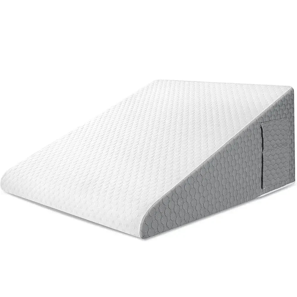 Triangle Wedge Pillow – Elevated Foam Support for Sleep & Rest