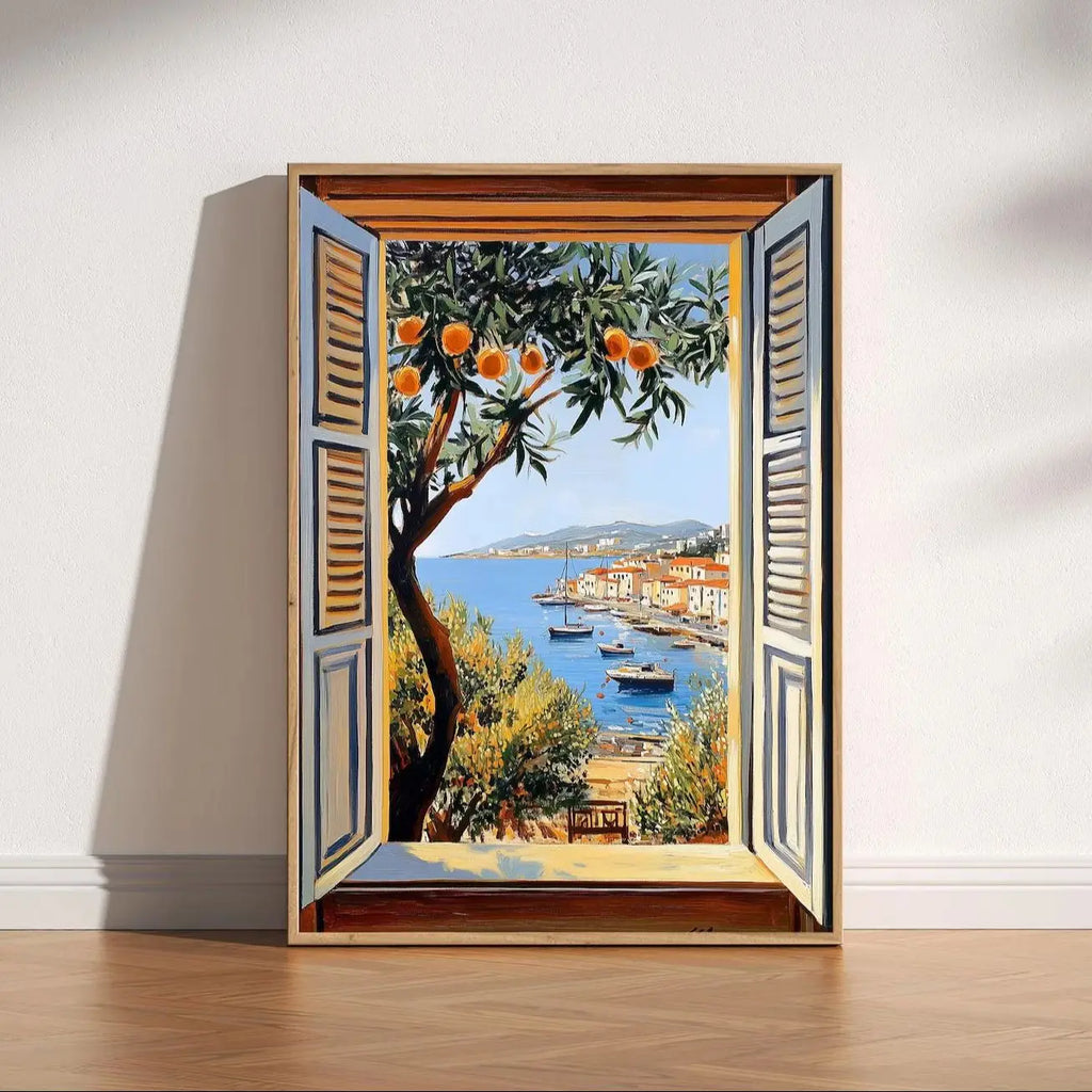 Henri Matisse Open Window Canvas Print | Fauvism Wall Art