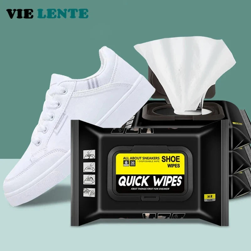 Disposable Sneaker Cleaning Wipes | White Shoe Care 12/30 Pack