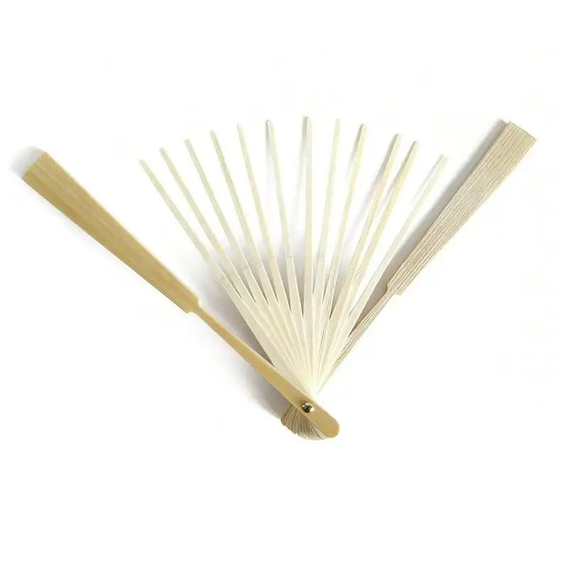 DIY Bamboo Folding Fan Kit – Unfinished Japanese Style Craft