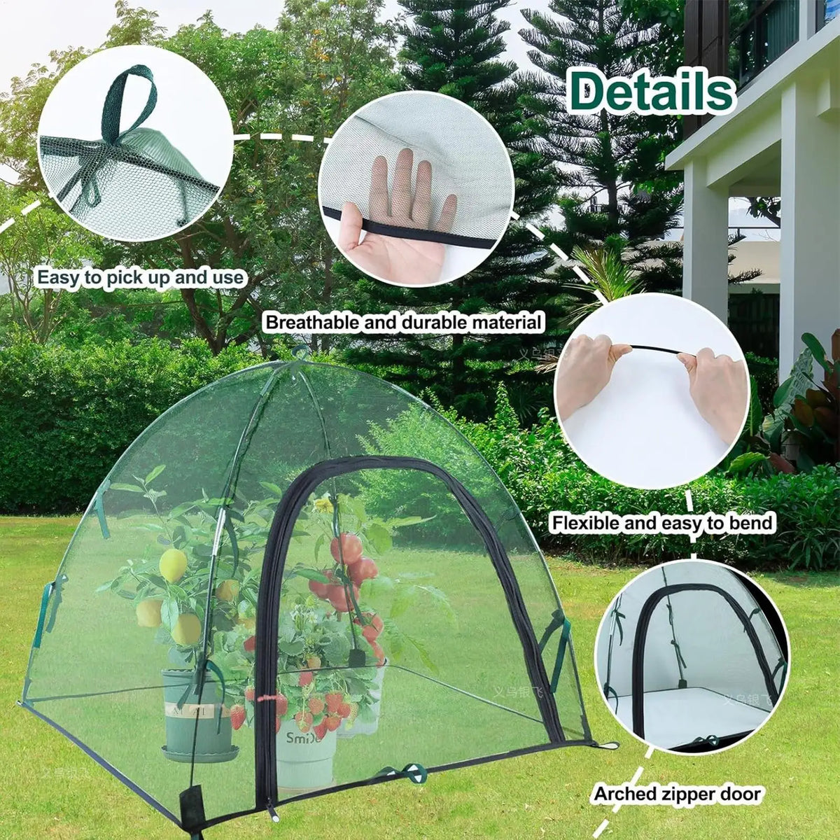 Fine Mesh Garden Plant Enclosure Net – Bird & Wildlife Cover