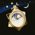 Sailor Moon Crystal Star Hexagonal Quartz Pocket Watch Necklace