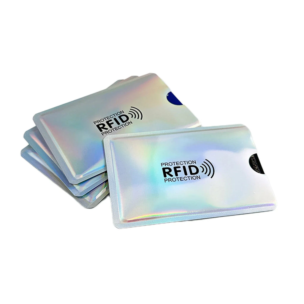 RFID Blocking Card Sleeves | Multi-Color Credit Card Protectors