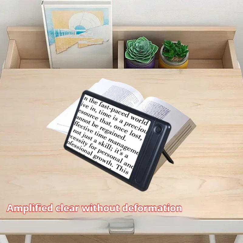 HD Handheld Magnifier – 43 LED Lights & 3-Speed Brightness