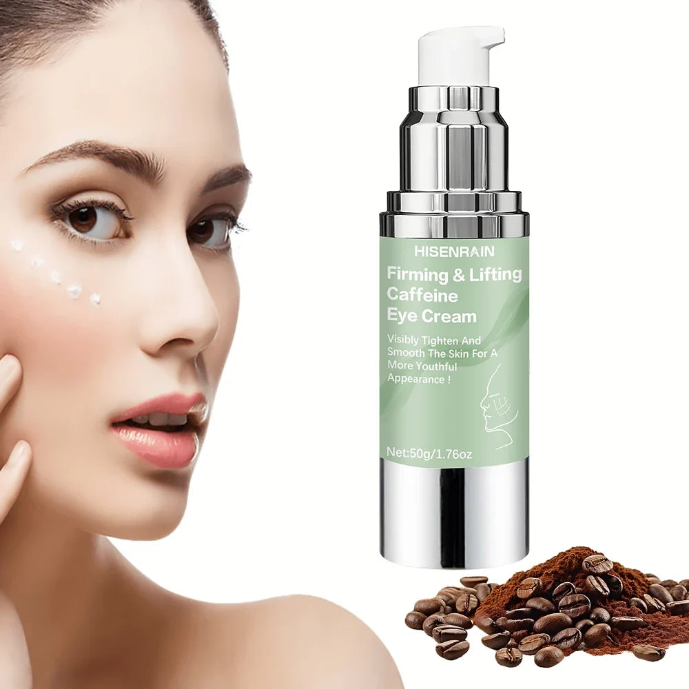 HISENRAIN Caffeine Eye Cream 50g – Firming, Lifting & Hydrating