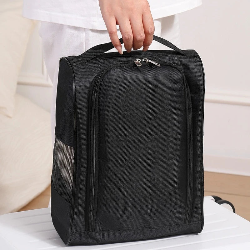 Portable Golf Shoe Bag Oxford Cloth Carrier Bags Breathable