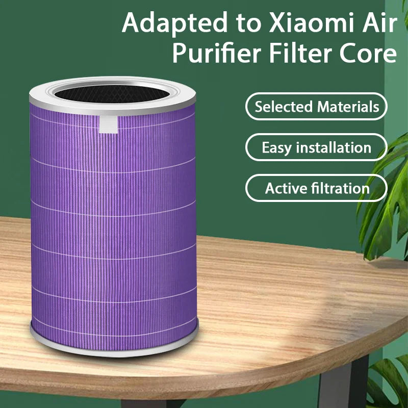 HOMEFISH Replacement Filter for Xiaomi Air Purifier Pro/2/3/2S/3H