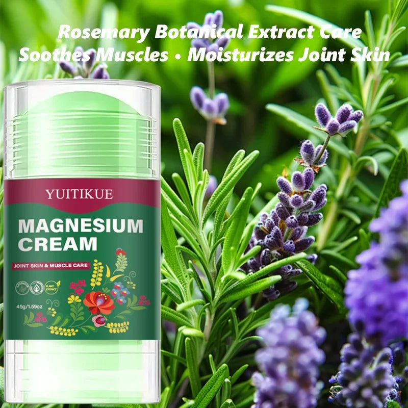 YUITIKUE Magnesium Cream – Rosemary, Lavender & Shea Butter