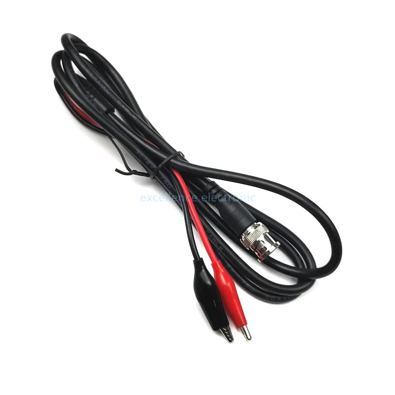 BNC Male to 4mm Banana & Crocodile Clip Test Lead 75 Ohm RF